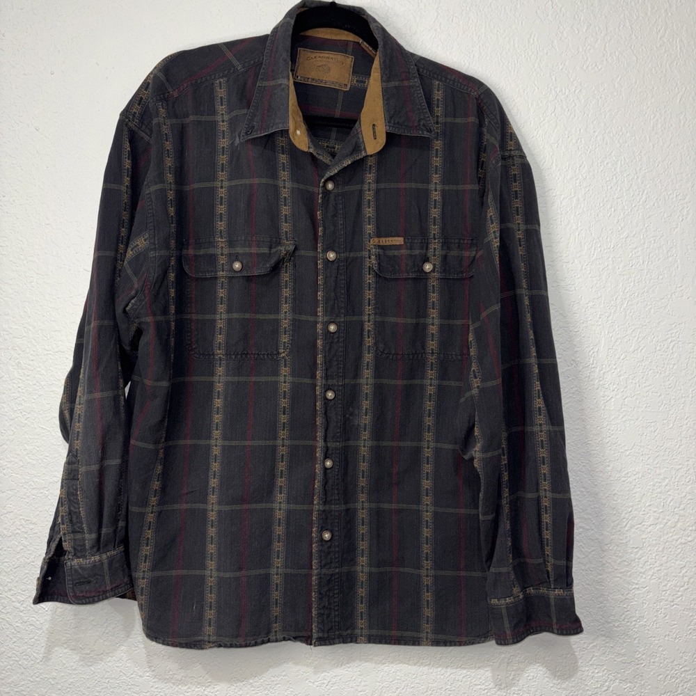 Clearwater Outfitters Men's  Western Casual dress Shirt Size XL